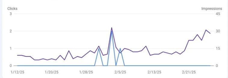 Typical result of 6 months of SEO Campaign for a new website 9
